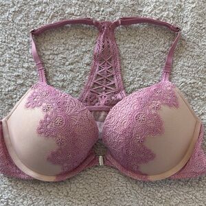 Victoria’s Secret Dream Angels Push Up Lace Racerback Bra - 36B